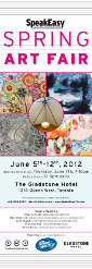 SpeakEasy Spring Art Fair promo
